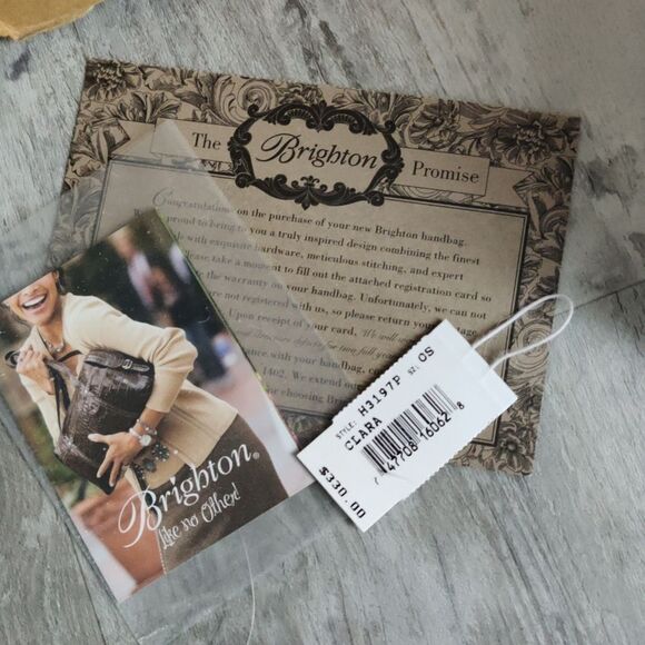 Brighton Clara pewter handbag - Picture 3 of 13